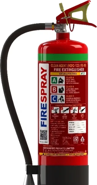 Clean Agent Fire Extinguisher