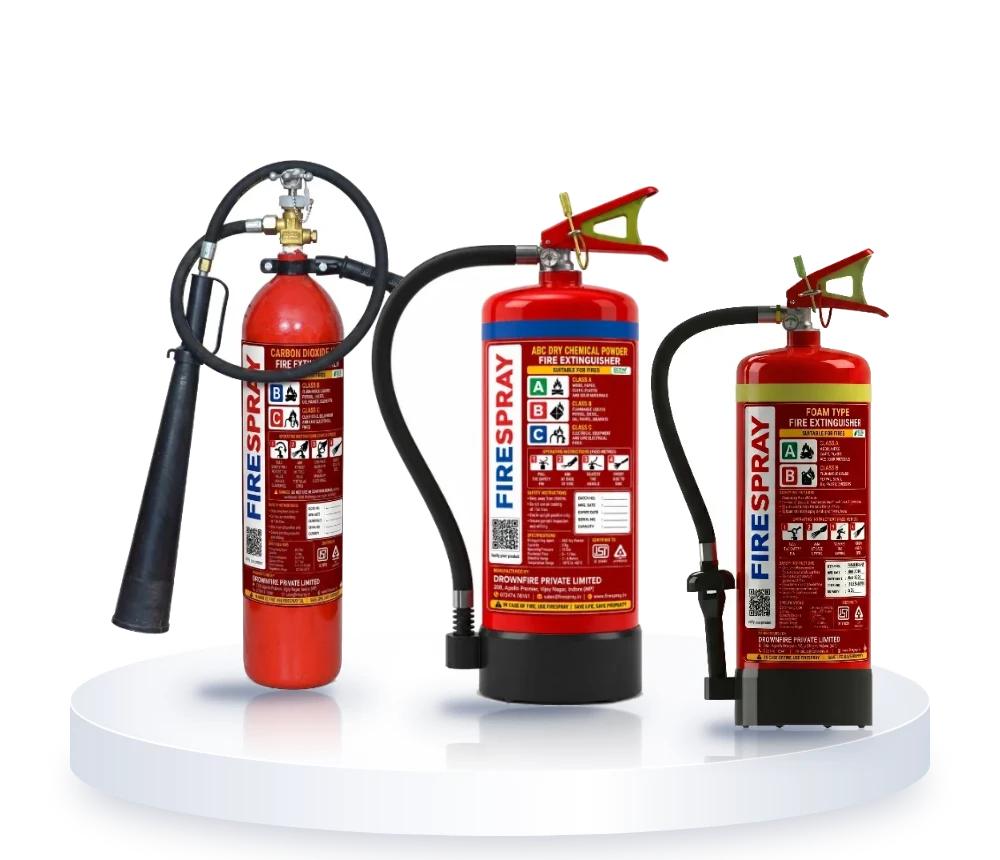 FireSpray CO2, ABC MAP 90 and foam fire extinguishers for dealers and suppliers
