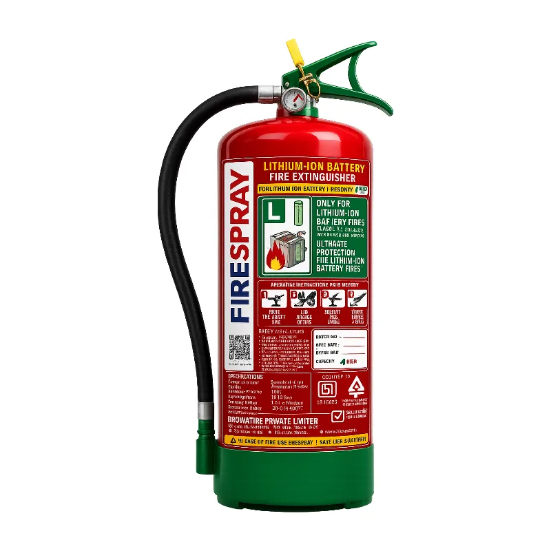Lithium Battery Fire Extinguisher for EVs