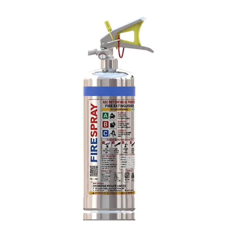 Stainless Steel ABC Fire Extinguisher